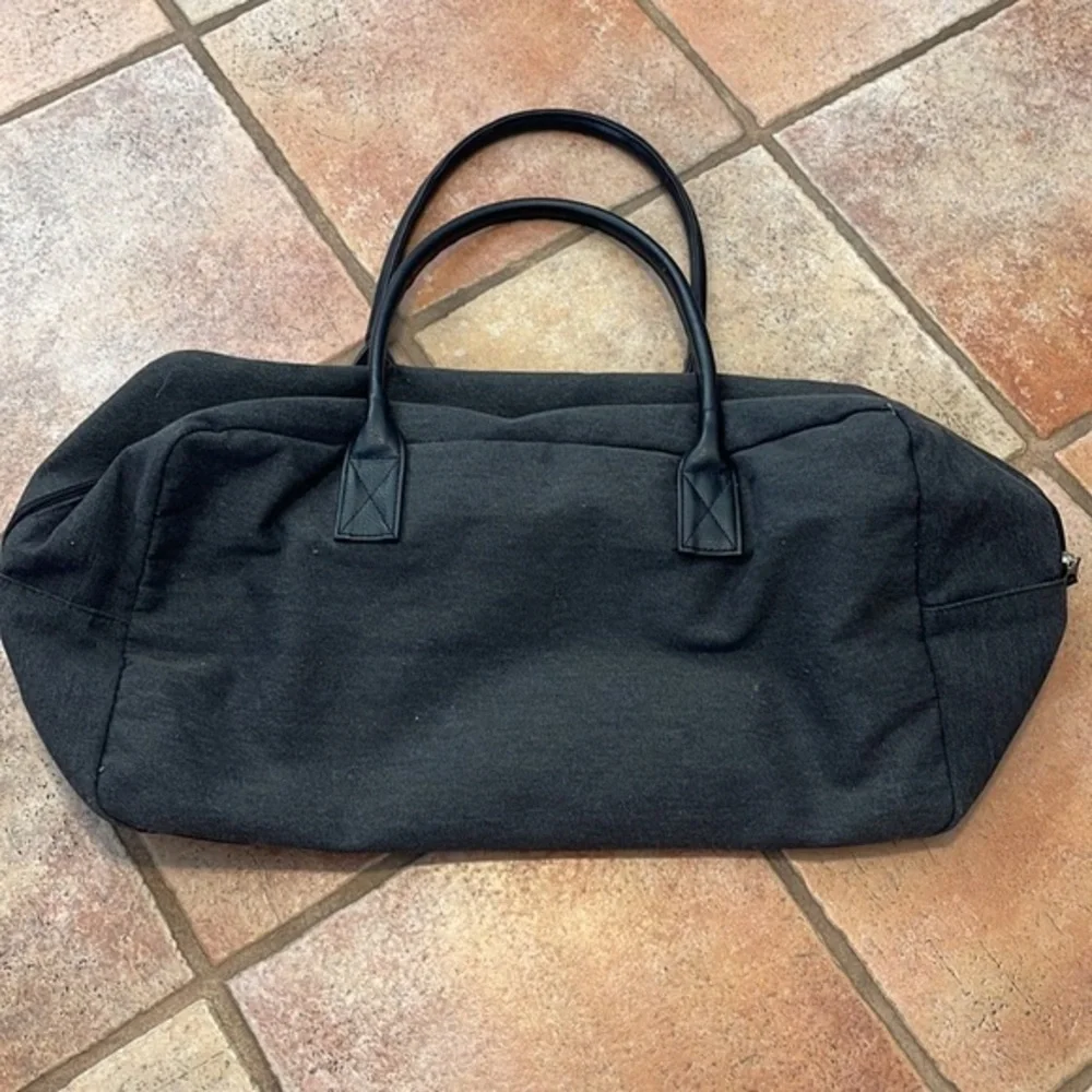 John Varvatos canvas travel weekender bag